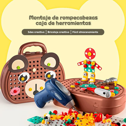 🎨 Construye, juega y aprende: con la Caja Montessori que lo tiene todo. 🌟"